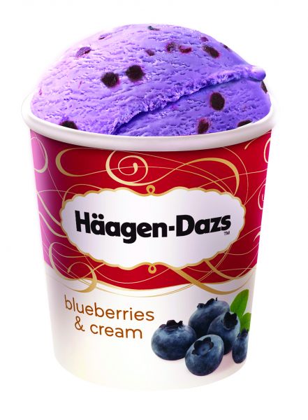 Häagen-Dazs新推藍莓雪糕  New blueberry ice-cream by Häagen-Dazs